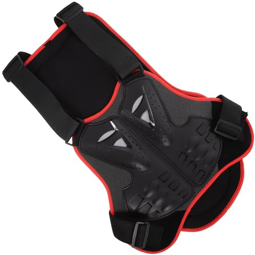 Milisten Child Protection Vest Boys and Girls Cycling Protective Gear Vest with Cushioned Pad Ergonomic Design PE EVA Material Outdoor Sports Safety Jacket for Children Size L