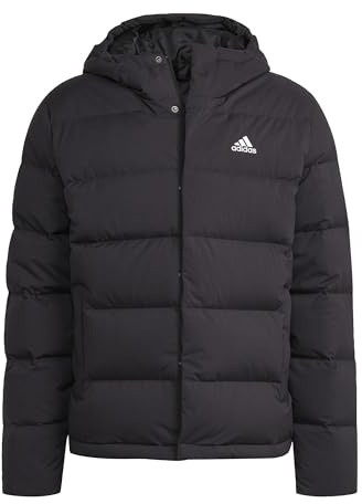 adidas Herren Helionic Hooded Down Jacket, Black, XL