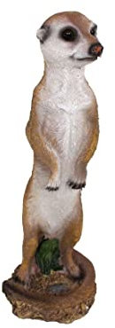 Benelando Gartenfigur Dekofigur Gartendeko Gartenskulptur Erdmännchen Deko Figur Tierfigur