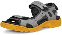 ECCO Herren Yucatan Sport Sandale, Wild Dove Nubuk/Fanta, 12-12.5