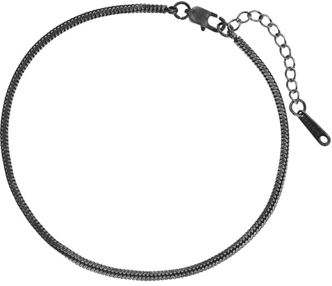 Tillverkad av Nami herrarmband i rostfritt stål silver/guld minimalistiskt armband män armband för män silverarmband män filigran kuban länk kedja armband, 18 cm, Polyester Metall, Ingen ädelsten