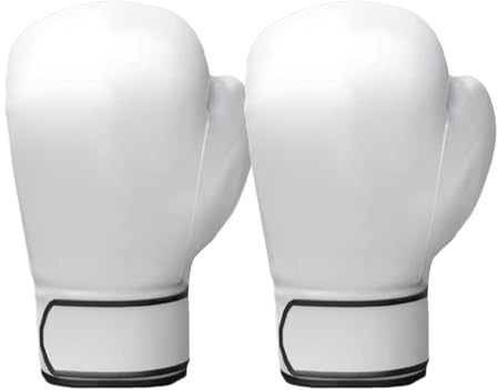 Guantes de boxeo para hombres y mujeres, 10 onzas, guantes ligeros de boxeo de dedo completo, guantes de boxeo ideales para boxoiing, kickboxing, entrenamiento, sparring y práctica de artes marciales