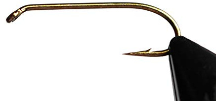 50 pcs/lot Bronze Color Fly Tying Hook Long Shank Wet Nymph Flies Fly Fishing Barbed Hooks Size 4# 6# 8# 10# 12# 14# 16# (8)