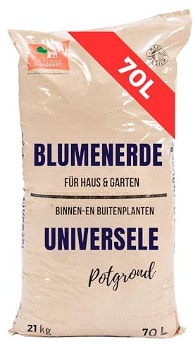 La Plaine Chassart - Terreau Universel 70L - Idéal pour Toutes Les Variétés de Plantes et Grands Espaces - Jardin, Terrasse, Grand Potager - Palmier, Plantes Grasses, Semis, Bonsai, Légumes, Cactus…