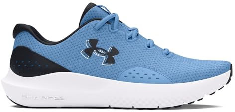 Under Armour Surge 4 Running Shoes Womens Trainers Blue/Black 8 (42.5)
