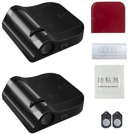 Luces de proyector de puerta - LED LEG LOGO LOGO LUCHES, LUCHAS DE GHOST SHADOH Sombra de la puerta del automóvil | Lámparas de iluminación decorativa de piso, iluminación de cortesía ambiental para g