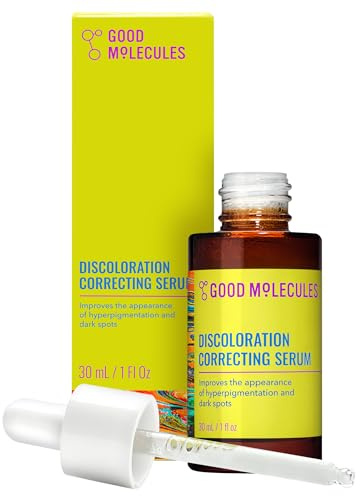 Good Molecules Discoloration Correcting Serum - Serum to Target Dark Spots and Hyperpigmentation - Skin Care for Face 1 FL
