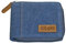 Zippo – Portafoglio con cerniera in denim - Portafoglio con cerniera bi-Fold, realizzato in pelle e denim