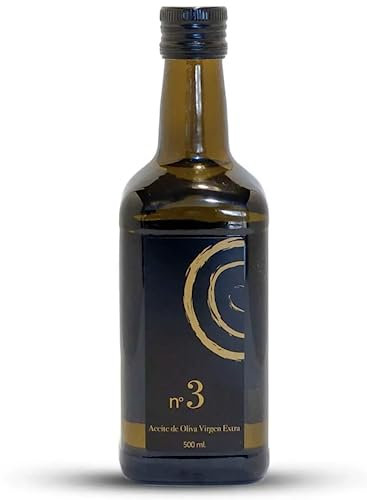 Aceite Oliva Virgen Extra. Variedad Picual. Aceite de Oliva Virgen Extra en formato de 500ml en botella de cristal opaca. AOVE Picual. Aceite Gourmet virgen extra. Ideal para uso propio o como regalo.