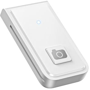 ANXRE Wireless Remote Control for Selfie Stick (White)