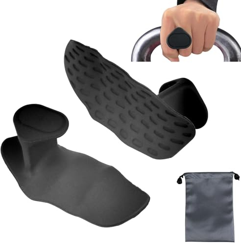 ZhaoCo Non-Slip Silicone Gym Gloves - Ergonomic Weightlifting Grips for Pull-Ups, Dumbbells, Exercise & Fitness Training | Unisex Design for Men and Women