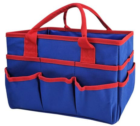 Lehrer Tasche - 12,99 Zoll Personalisierte Lehrerbeutel - Lehrerlagerbeutel Mit Mehreren Fächertaschen - Haltbarer Oxford -Stoff Mit Geräumigen Fächern Für Schulbedarf, Gartenwerkzeuge