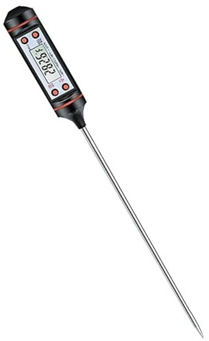 Termometro Digitale Per Ristoranti, Termometro Per Alimenti Termometro Cucina, Termometro Per Alimenti A Lettura Istantanea Cucinare, Display Reversibile Per Termometro Da Cucina Per Barbecue G