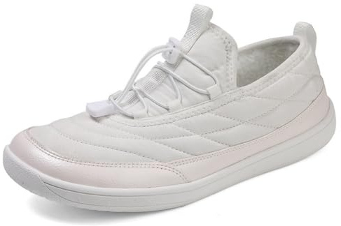 SWZEC Unisex Barefoot Footwear Shoes (White,9.5 M/10.5 W)