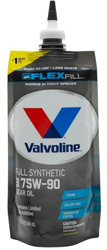 Valvoline FlexFill Advanced Full Synthetic Full Synthetic 75W-90 Gear Oil 1 QT FlexFill