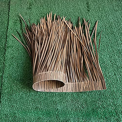 Toit de chaume mexicain en paille - 40 m - Panneau de chaume pour barre Tiki - Fausse paille - Toit de chaume - Clôture en roseaux - Imitation toit de chaume