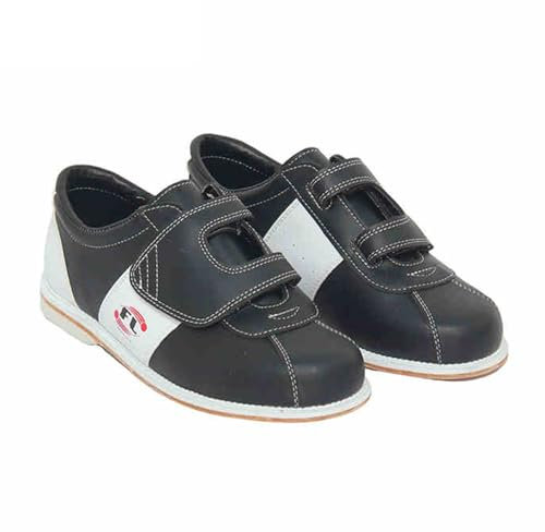 Viaoragiosa Scarpe da Bocce,Sneaker da Bocce,Scarpe da Bowling in Pelle,Traspirante,Mantenere Le Scarpe Fresche,Adatto A Principianti Atleti Occasionali E Dilettanti Mancini E Destrimani