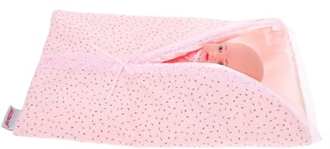 UKCOCO Muñeca De Confort Realista para Niña Juguete De Peluche Suave para Recién Nacidos para Consolar y Enseñar El Asiento De Coche