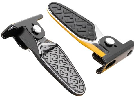 CHIZISX 1 paire de pédales pliantes standard adaptées à divers vélos électriques pour une installation facile des pédales pliables pour vélos électriques