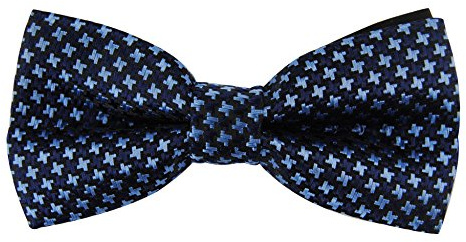 Axy - Papillon per bambini, già legato, per cresima, regolabile, KFLI2 blu Bunt Nr.4