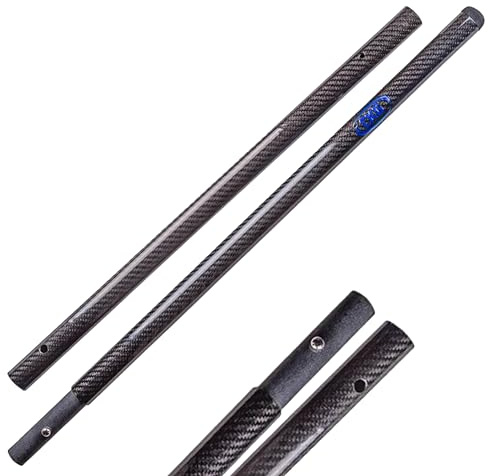 Free2buy, Paletta per la Sabbia in Acciaio Inox, Paletta in Acciaio Inox, per rilevare l’Oro e la Caccia al Tesoro, Carbon Fiber Handle