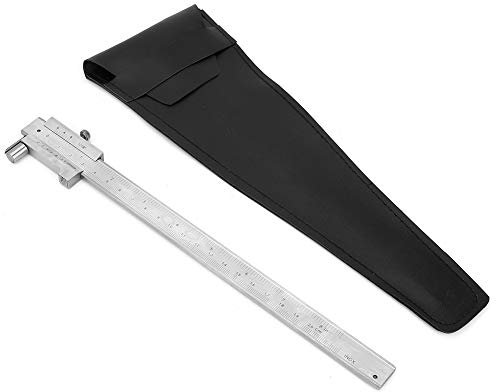 Messwerkzeug, Tragbare Edelstahl-Markierungslehre für Metall, Metallschreibwerkzeug, Stahl-Messschieber, 0–200 Mm Messschieber, Lineal mit Reißnadel