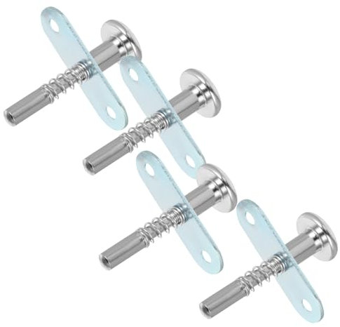 WHAMVOX 8 Stk Federverschluss Federn Siebkolbenstiftverriegelungen Auslösen Mini-kolben Federentriegelung Gefedert Fensterheber-kolbenverriegelungen Federriegel Verriegelungsstift Eisen