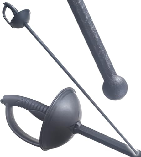 Epee Plastique Rapiere Polypropylene Fleuret Entrainement Sabre Epee Entrainement Arme Estoc Escrime