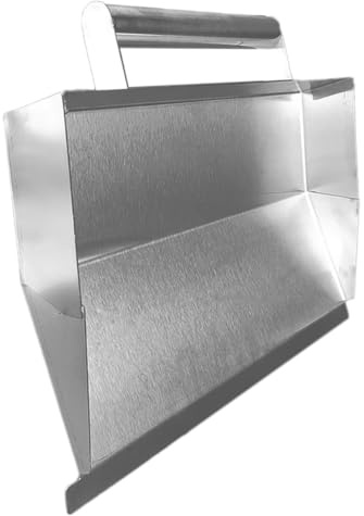 Angoily Llana de Acero Inoxidable para Alisar Hormigón Herramienta Ergonómica Multifuncional para Bordes y Acabado de Paredes Interiores Fácil Limpieza y Alta Precisión Reparaciones