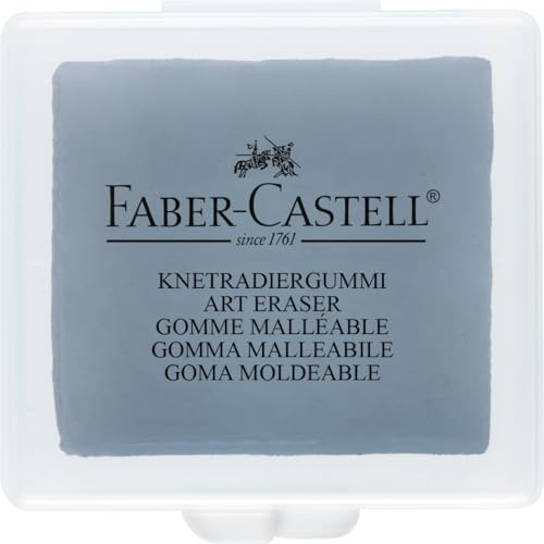 Faber-Castell 127220 – knådande suddgummi Art Eraser, grå