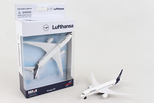 herpa Aviation Single Airplane Lufthansa Boeing 787, Kleiner Maßstab, Flugzeug Modell, Spielzeug Miniaturmodell - für Kinder ab 3 Jahren!