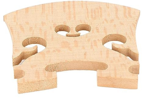 10 Stück Violinbrücke, 4/4 Geigen-Ahorn-Werkzeug in voller Größe, Barock-Stil, Holzmuster, Zubehör für schärferen Klang, Lautstärke, Schönheit und Klarheit