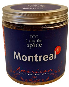 Jag är kryddan Montreal Spice Mix för American Kitchen, bäst med kött eller fisk