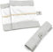 lemgyiamz Wasserdicht Bestecktaschen Besteckbeutel Besteckhalter Sackleinen Jute Stoff für Besteck, Messer, Gabeln, Tasche für Vintage-Hochzeit Brauttisch Fotos Candybar Deko Party Hochzeit