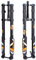 BUCKLOS 【UK STOCK 26/27.5/29 inch Electric Mountain Bike Air Suspension Inverted Downhill Fork，Thru Axle Boost 15x110mm Travel 140/180mm Rebound Adjust 1-1/8 Straight Tapered Disc Brake