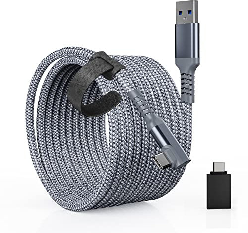 Tiergrade Link Kabel 6M Kompatibel mit Meta Quest 3/Quest 2/Pro, PICO4/Pro, Nylon geflochtenes USB 3.0 zu USB-C Kabel Zubehör mit 5Gbps für VR Headset Description of the issue – Add more compatible devices