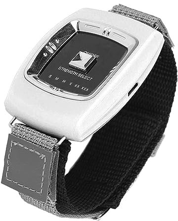 BLUEZY Orologio Russare Dispositivo Anti-russamento Portatile Elettrico Dispositivo Braccialetto Antirussamento per Soluzioni di Russamento Anti Russare Dispositivi per Apnea Notturna B