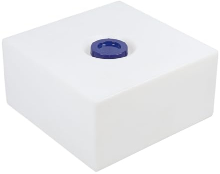 18.5 Gallon Vattentank för Husbil, 20,28 X 20,28 X 10,24 Tum Läckagesäker RV Färskvattentank, Nödsituation Vattenbehållare Tank med 130 mm Vatteninlopp för Trailer Campingfordon