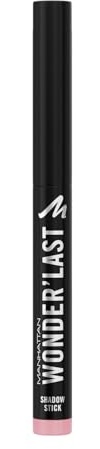Manhattan Wonder'Last Shadow Stick 010 Strawberry Milkshake, intensiver und hochpigmentierter Eyeshadow-Stift