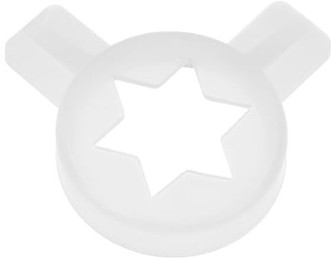 GALPADA Ice Cream Machine Nozzle Hexagonal Star Shaped Decorative Tip Replacement Fitting for Commercial Ice Cream Machines Reusable Accessory for Cake and Cookie Decoration