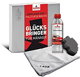 NIGRIN Reinigungs-Politur, Intensivpolitur fürs Auto, mit Lackschutz und Lackversiegelung, 300 ml