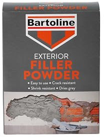Bartoline Exterior Filler Powder 1.5 kg – Heavy-Duty Cement-Based Repair for Brick, Wood & Stone – Crack-Free & Weatherproof