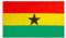 PHENO FLAGS Ghana Flagge 90x150cm - wetterbeständige Fahne mit Messingösen, 100% Polyester, robuste Doppelnaht & in lebendigen Farben - ideal für Flaggen-Liebhaber