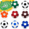 Kickerbälle 32mm, 8 Stück Profi Tischkicker Bälle Klein Mini Kicker Tischfussball Bälle aus ABS Kunststoff, Bunt Kickerball Ersatzbälle Tischfußball für Kinder Erwachsene Kickertisch Spiel Zubehör