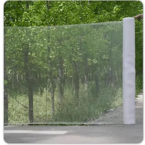 Filet Anti Insecte Blanc, Filet de Jardin Maille Fine, Filet Anti Insecte Arbre Fruitier Oiseaux Tunnel, Filet Anti Grele Filet Moustiquaire Papillon(4x20m)