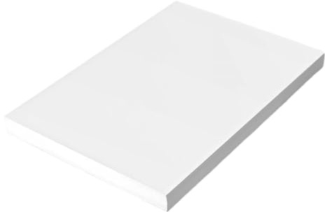 100 pièces A4 Film de transfert DTF Compatible avec le papier de transfert de chaleur Compatible avec animaux de compagnie Feuilles transparentes double face mate Compatible avec les cadeaux de bricol