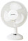 HighFigh Desk Fan 9 - White - 2 Speed Settings - Tilting Head & Oscillating Function: Provides A Wider Reach - Mains Powered - Dimensions: 27 X 21 X 37cm - Weight: 1.2kg