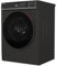 Sharp ES-WNFL814CMDA-DE Lavatrice 8 kg, Classe di efficienza energetica A, 1400 giri/min, WiFi, Advanced Inverter Motor, AquaStop, Display LED, Nero Opaco