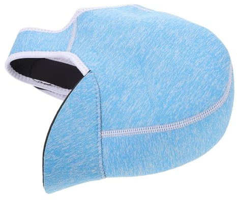 Cabilock Thermal 2mm Neoprene Diving Hood Surfing Cap with Brim Waterproof Swim Hat for Snorkeling and Water Sports
