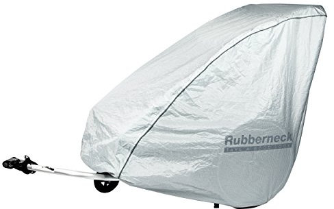 Rubberneck Bicycle Trailer Cover, 100% Waterproof, Reflective Material, for all Variants, Grey